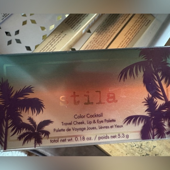 Stila Color Cocktail Travel Cheek, Lip & Eye Palette - tequila sunrise - Picture 3 of 5